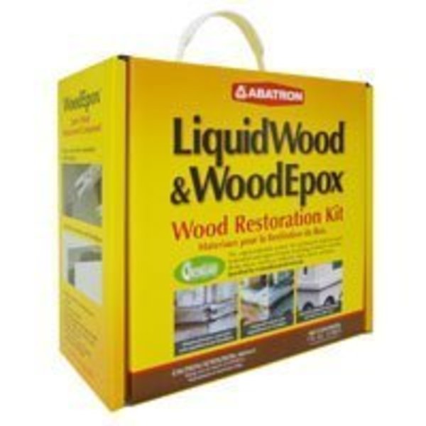 Abatron ABATRON Abosolv WR4QKR Wood Restoration Kit, 4 qt Box WR4QKR